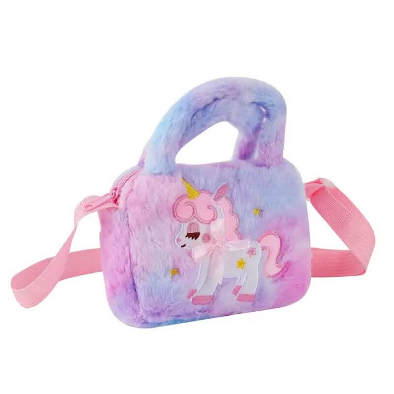 Kawaii Unicorn Pattern Plush Bag DailySale