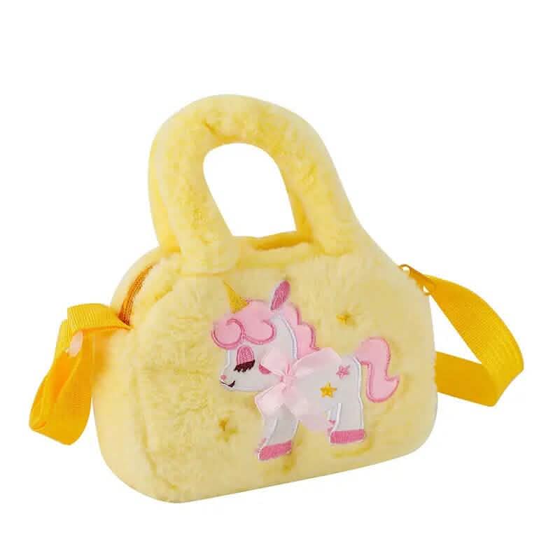Kawaii Unicorn Pattern Plush Bag DailySale