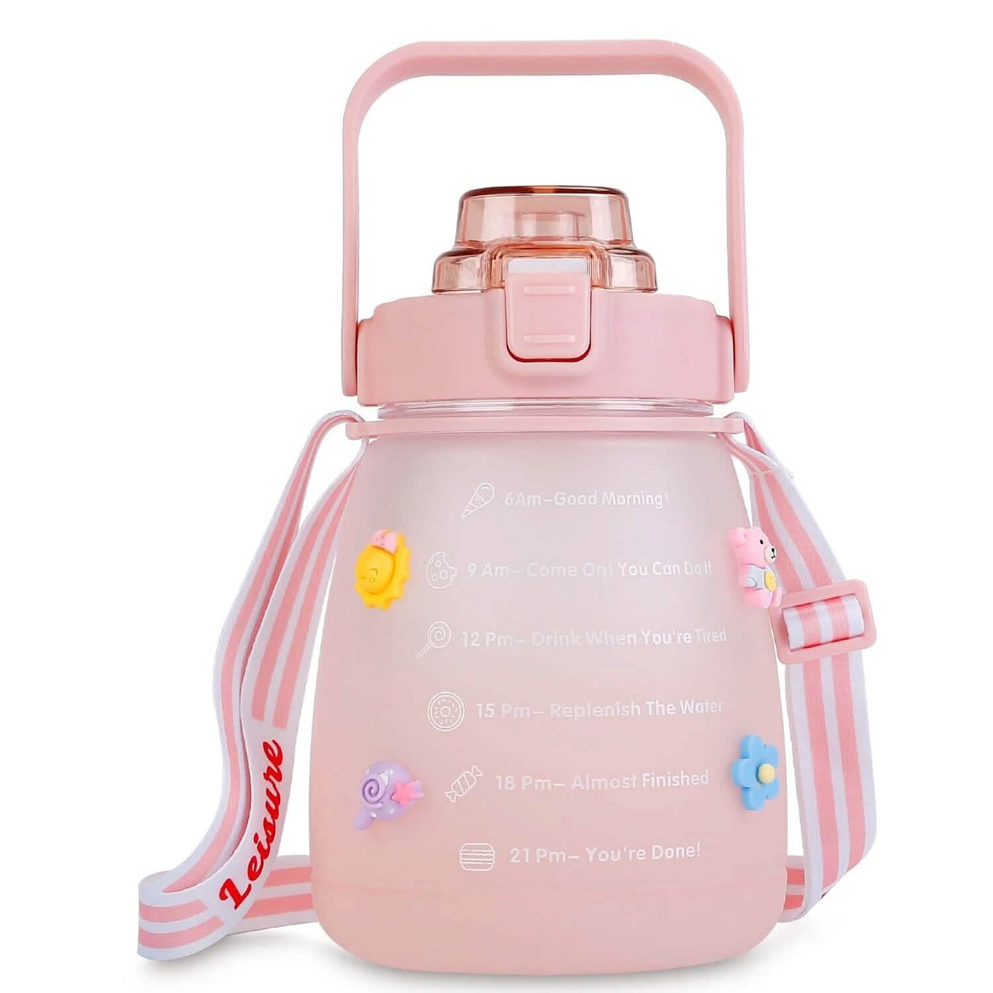 Kawaii Water Bottle with Straw DailySale