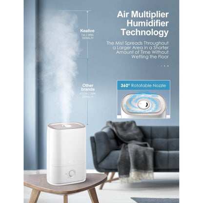 Kealive Cool Mist Humidifier DailySale