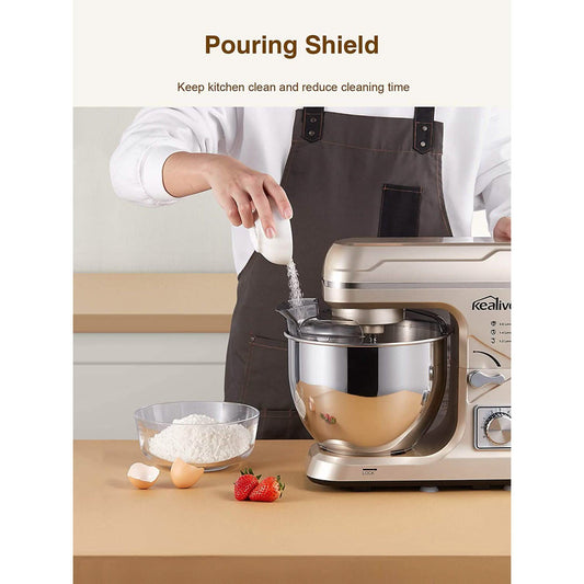Kealive Stand Mixer - Electric Food Mixer Kitchen with 5.5QT DailySale