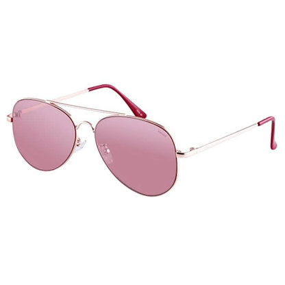 Kensie Carissa Women's Shiny Metal Aviator Sunglasses DailySale
