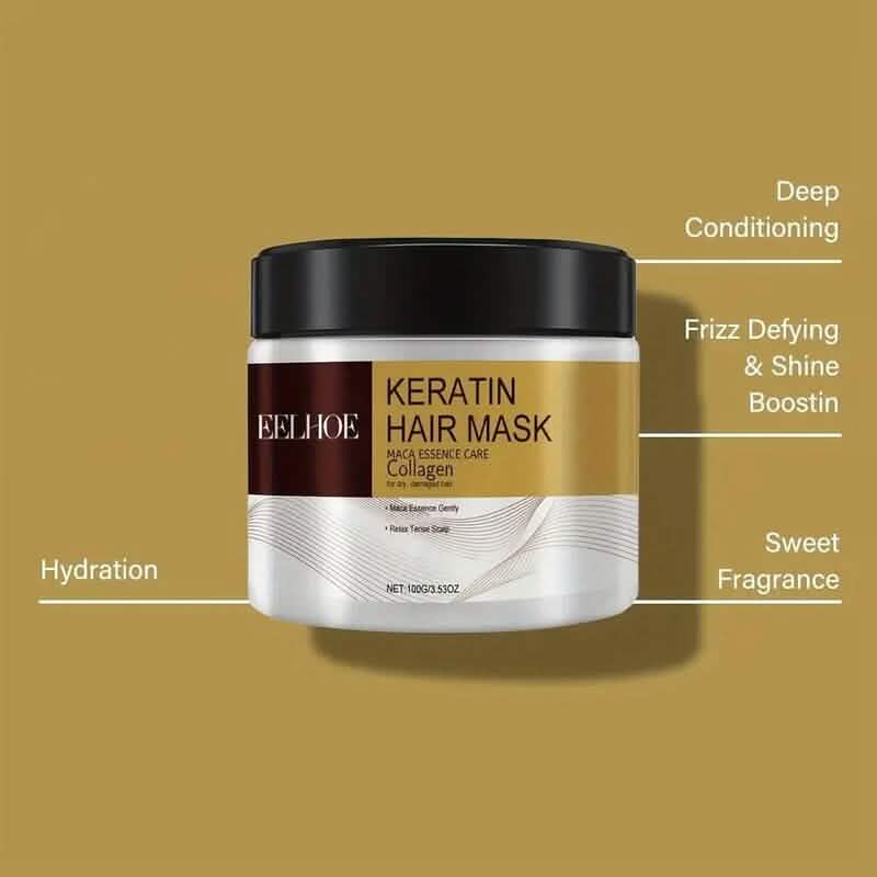 Keratin Soft Moisturizing Hair Mask with Collagen DailySale