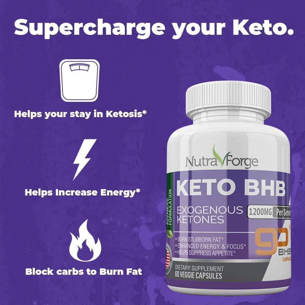 Keto BHB Pills 1200mg Ketogenic Keto Pills for Women and Men DailySale