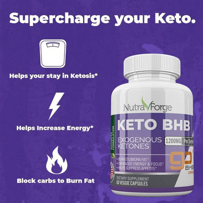 Keto BHB Pills 1200mg Ketogenic Keto Pills for Women and Men DailySale