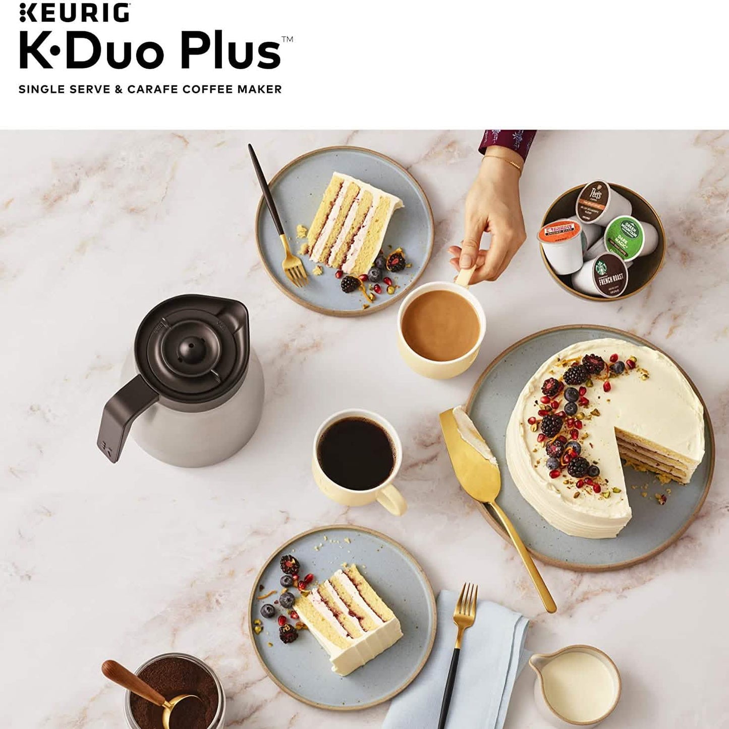 Keurig K-Duo Plus Coffee Maker (Refurbished) DailySale
