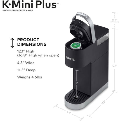 Keurig K-Mini Plus Single Serve K-Cup Pod Coffee Maker  (Refurbished) DailySale