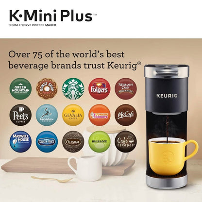 Keurig K-Mini Plus Single Serve K-Cup Pod Coffee Maker  (Refurbished) DailySale