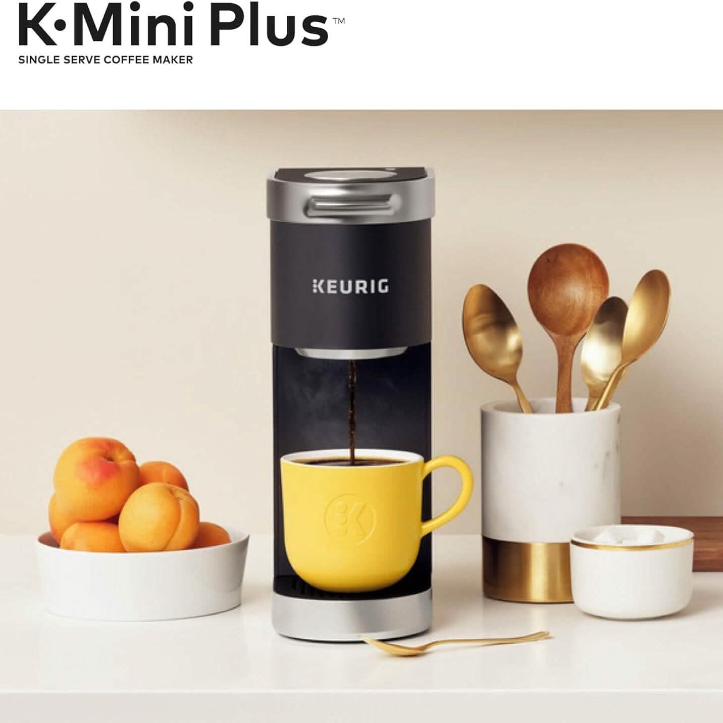 Keurig K-Mini Plus Single Serve K-Cup Pod Coffee Maker  (Refurbished) DailySale