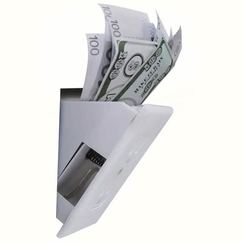 Key Lock Plastic Diversion Wall Outlet Safe DailySale