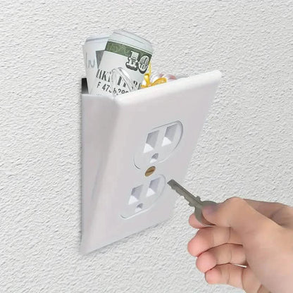 Key Lock Plastic Diversion Wall Outlet Safe DailySale
