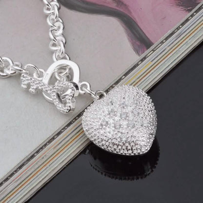 "Key To My Heart" Toggle Charm Bracelet DailySale