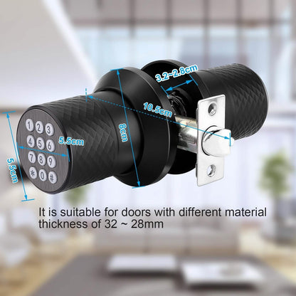Keyless Smart Lock Digital Door Lock with Keypad & Spare Keys DailySale