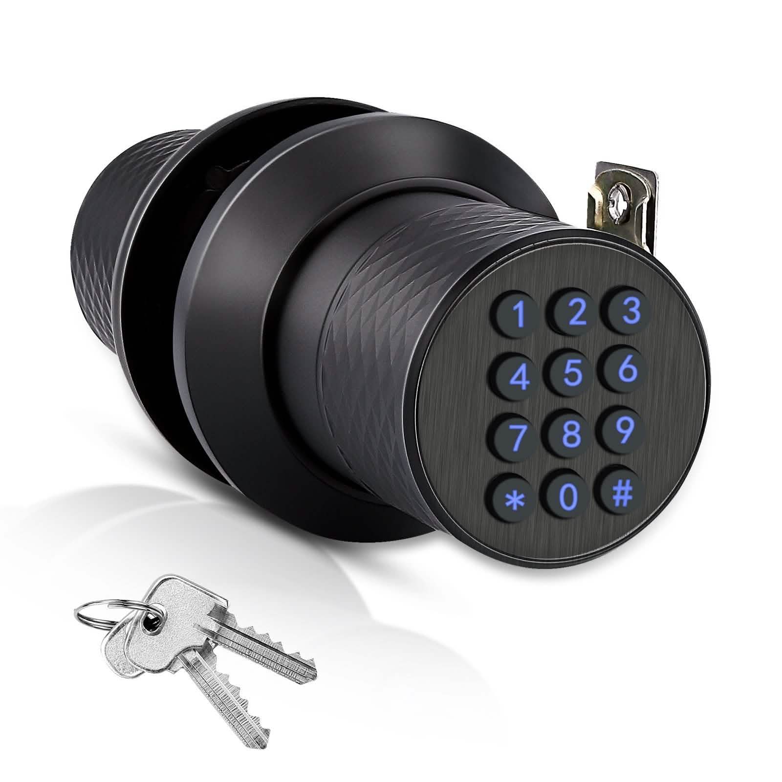 Keyless Smart Lock Digital Door Lock with Keypad & Spare Keys DailySale