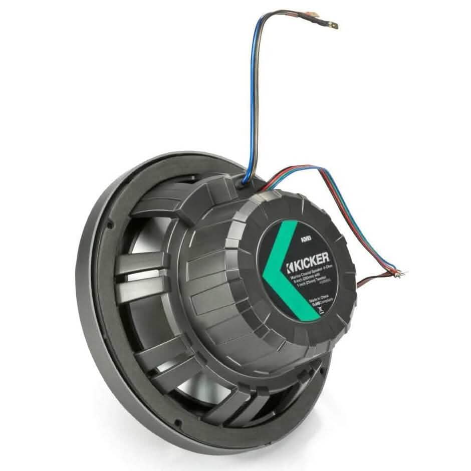 Kicker Pair 45KM84L 8" 600 Watt Marine Boat Waterproof Speakers (Refurbished) DailySale