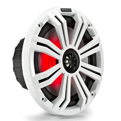 Kicker Pair 45KM84L 8" 600 Watt Marine Boat Waterproof Speakers (Refurbished) DailySale