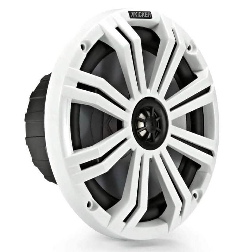 Kicker Pair 45KM84L 8" 600 Watt Marine Boat Waterproof Speakers (Refurbished) DailySale