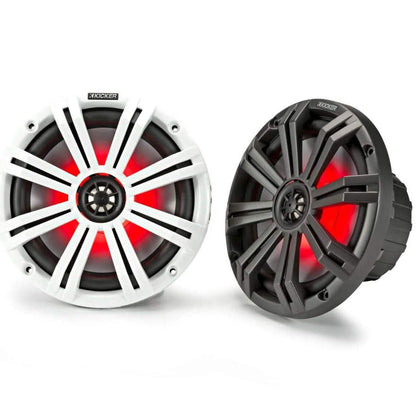Kicker Pair 45KM84L 8" 600 Watt Marine Boat Waterproof Speakers (Refurbished) DailySale