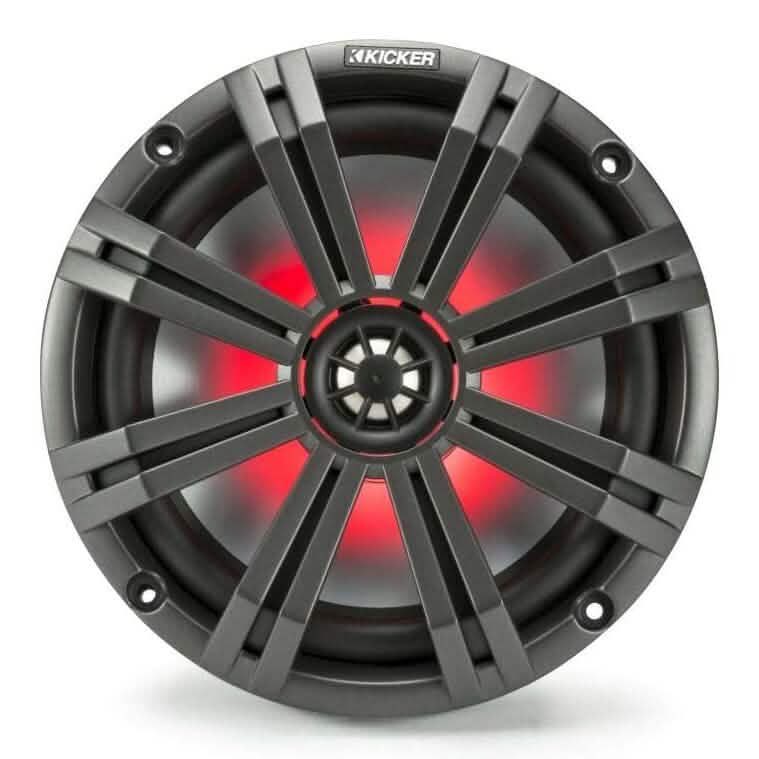Kicker Pair 45KM84L 8" 600 Watt Marine Boat Waterproof Speakers (Refurbished) DailySale