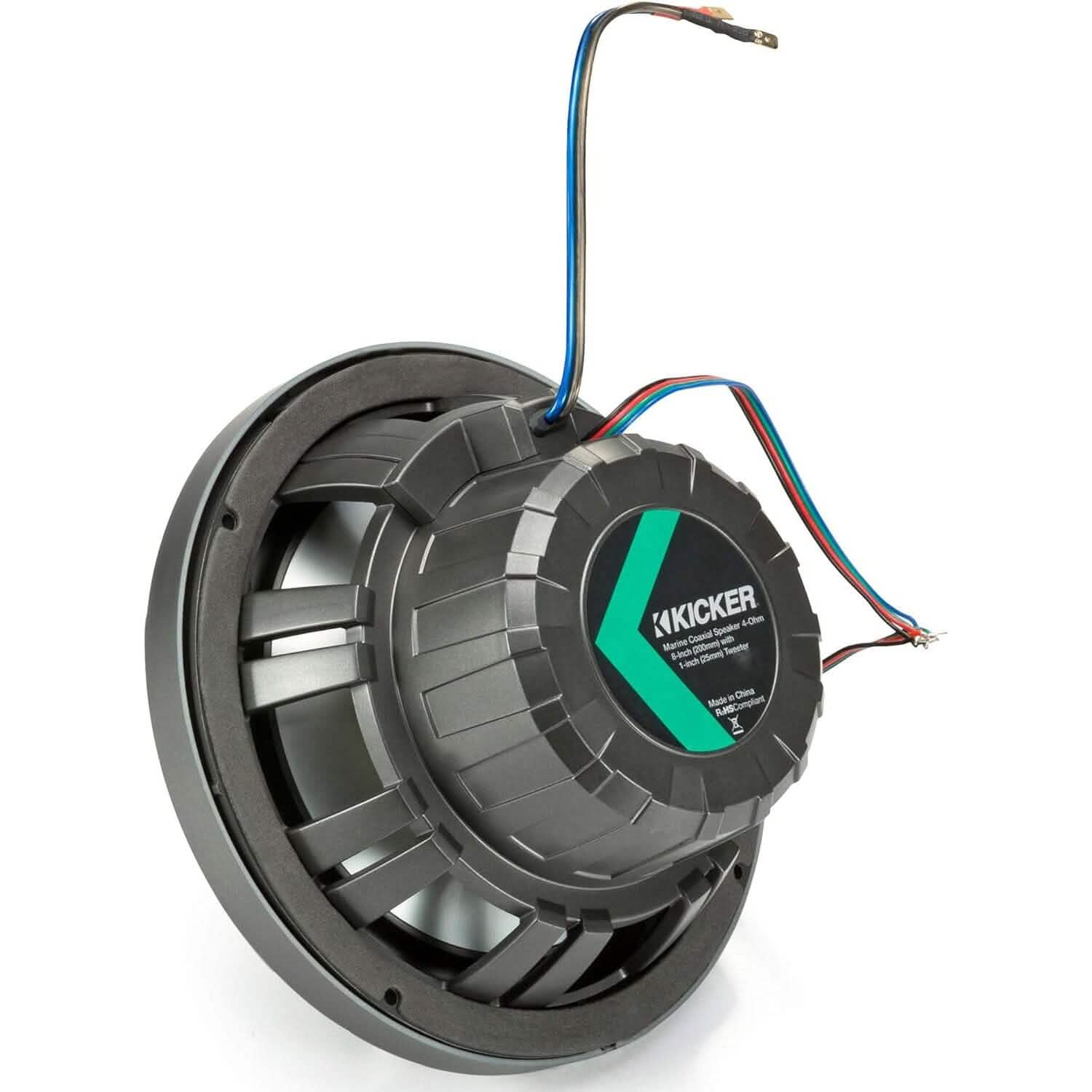 Kicker Pair 45KM84L 8" 600 Watt Marine Boat Waterproof Speakers (Refurbished) DailySale