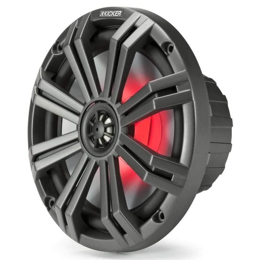 Kicker Pair 45KM84L 8" 600 Watt Marine Boat Waterproof Speakers (Refurbished) DailySale