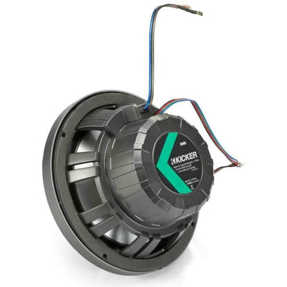 KICKER Pair 45KM84L 8" 600 Watt Marine Boat Waterproof Speakers w/LED's KM8  (Refurbished) DailySale