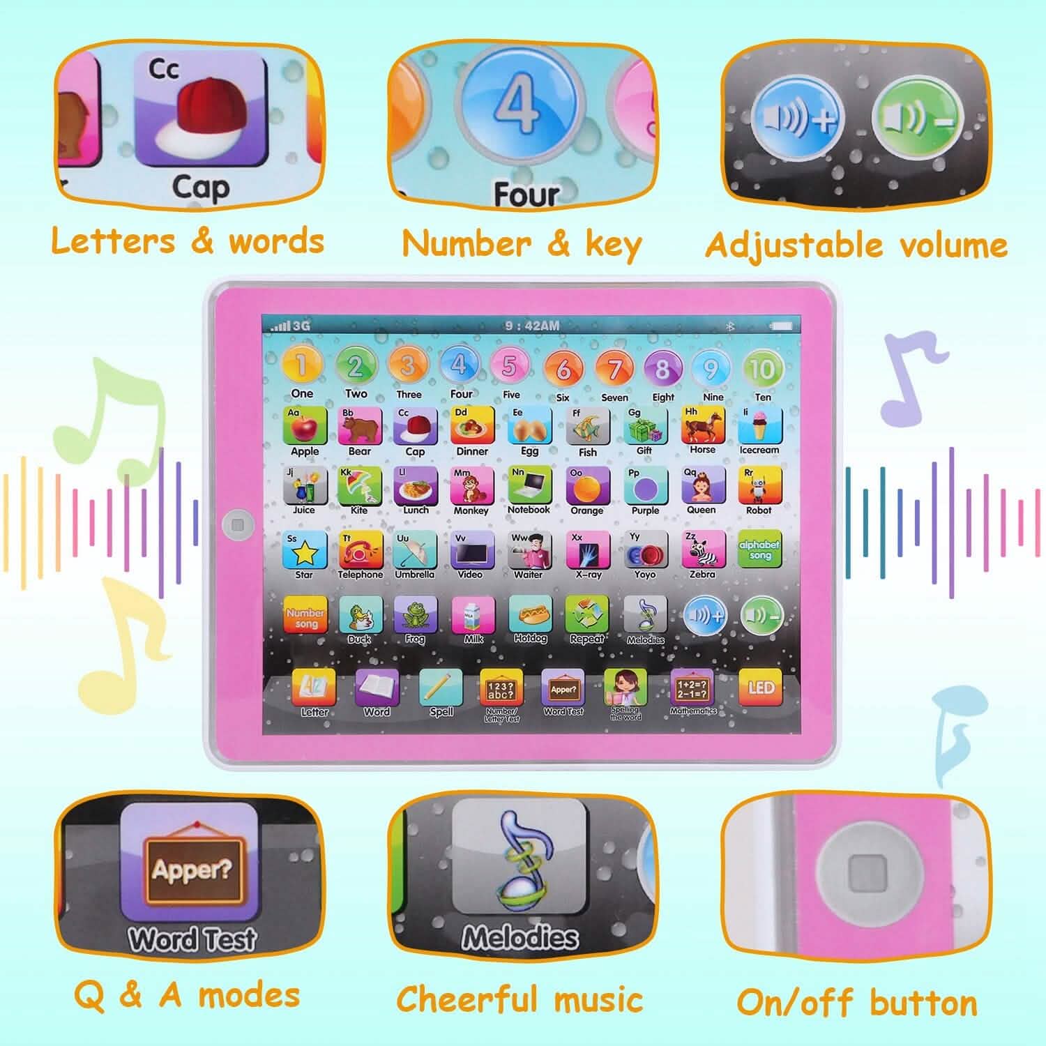 Kid Baby Toddler Educational Tablet Toy DailySale