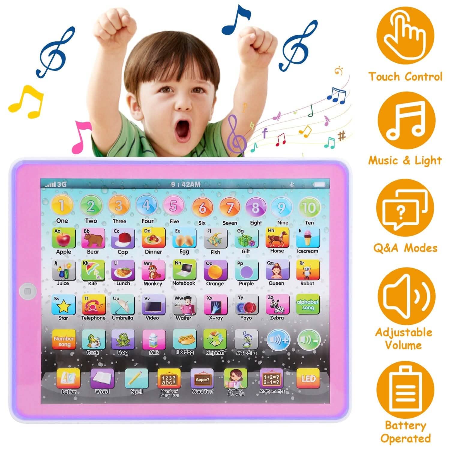 Kid Baby Toddler Educational Tablet Toy DailySale