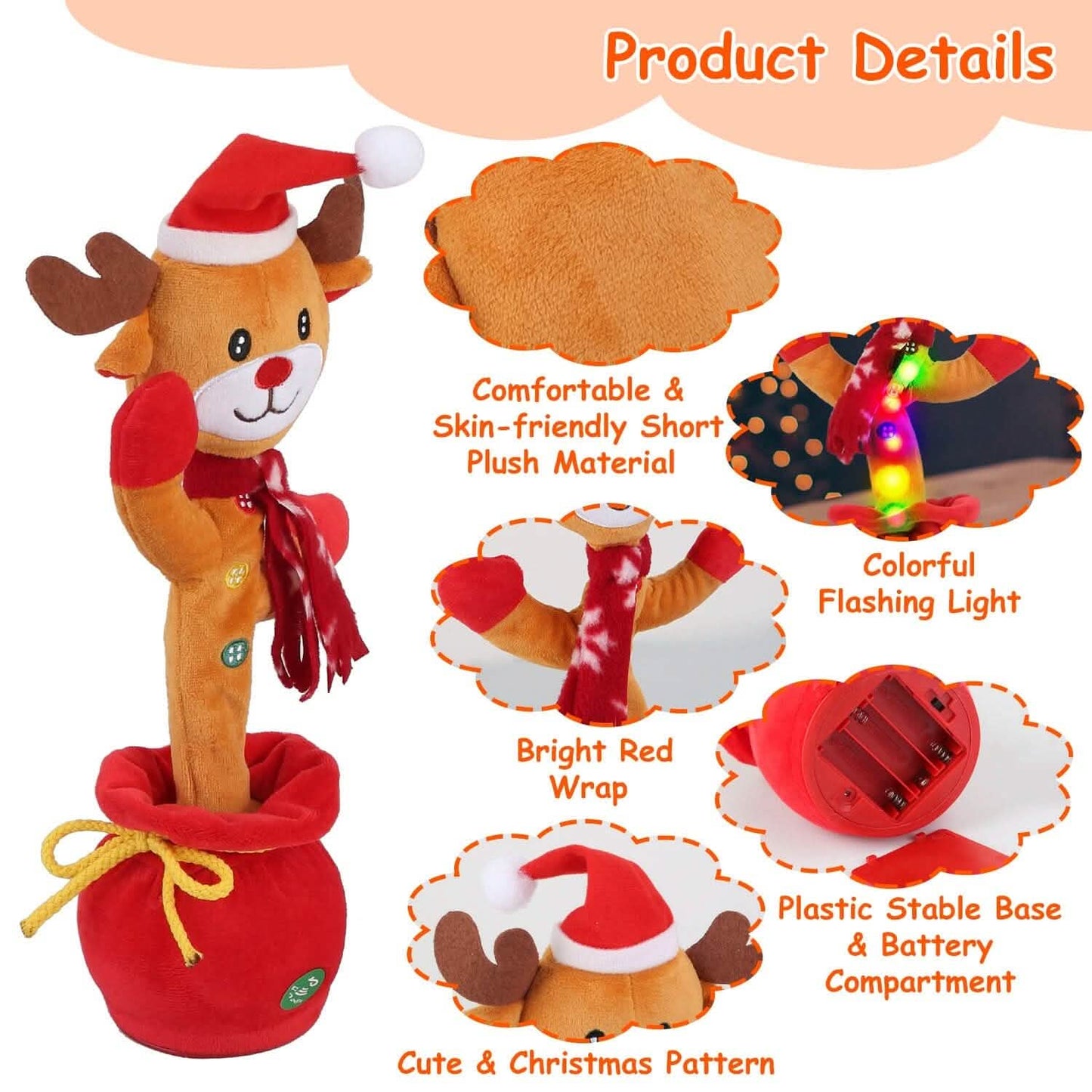 Kid Electric Dance Christmas Toy DailySale