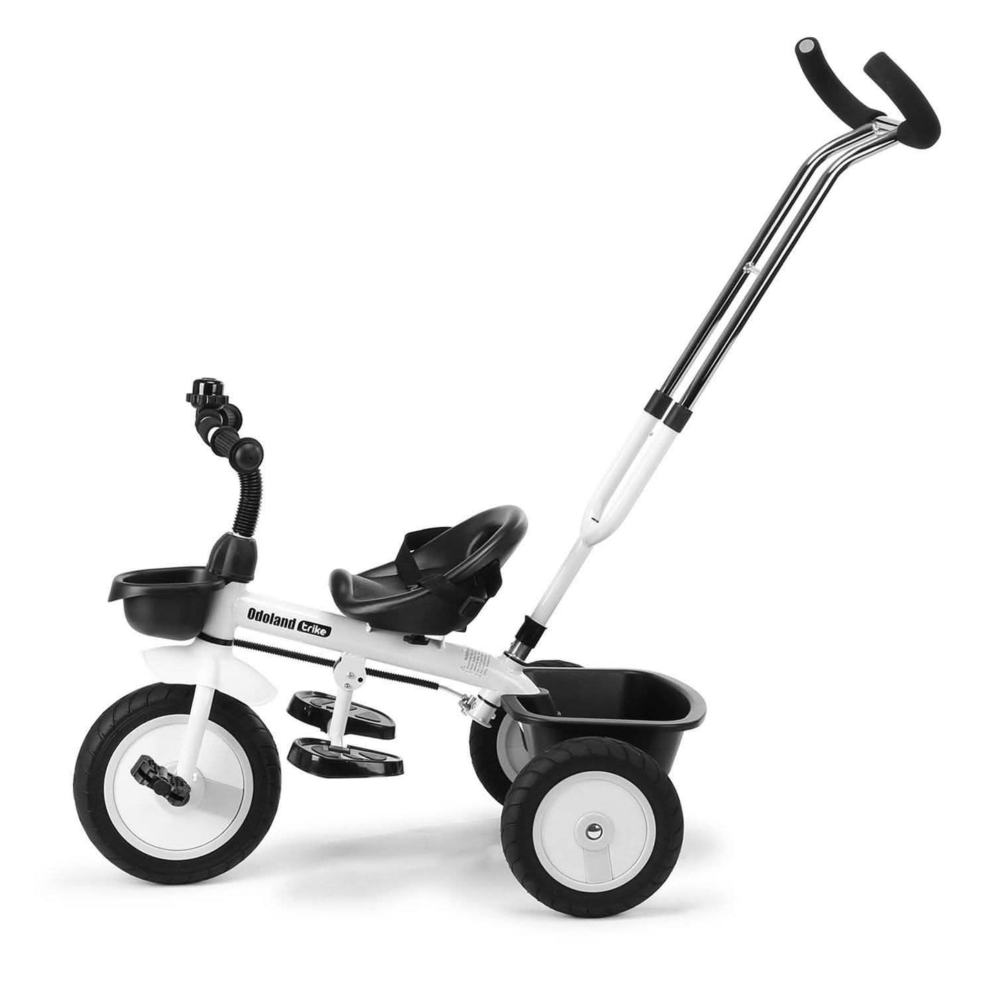 Kid Tricycle Stroller With Retractable Push Handle DailySale