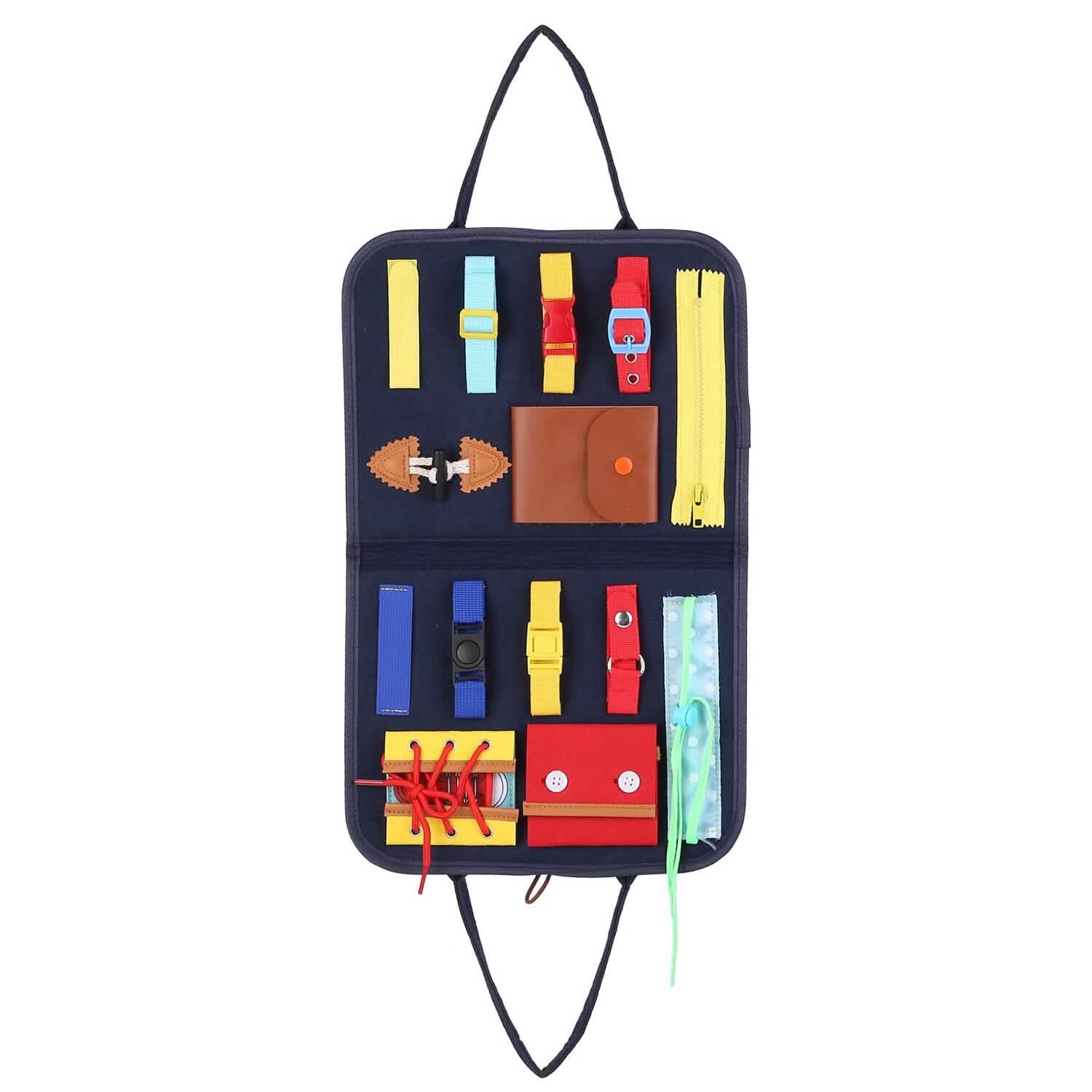Kids Busy Board Sensory Activity Board Preschool Learning Toys DailySale