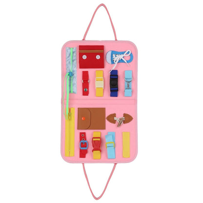 Kids Busy Board Sensory Activity Board Preschool Learning Toys DailySale