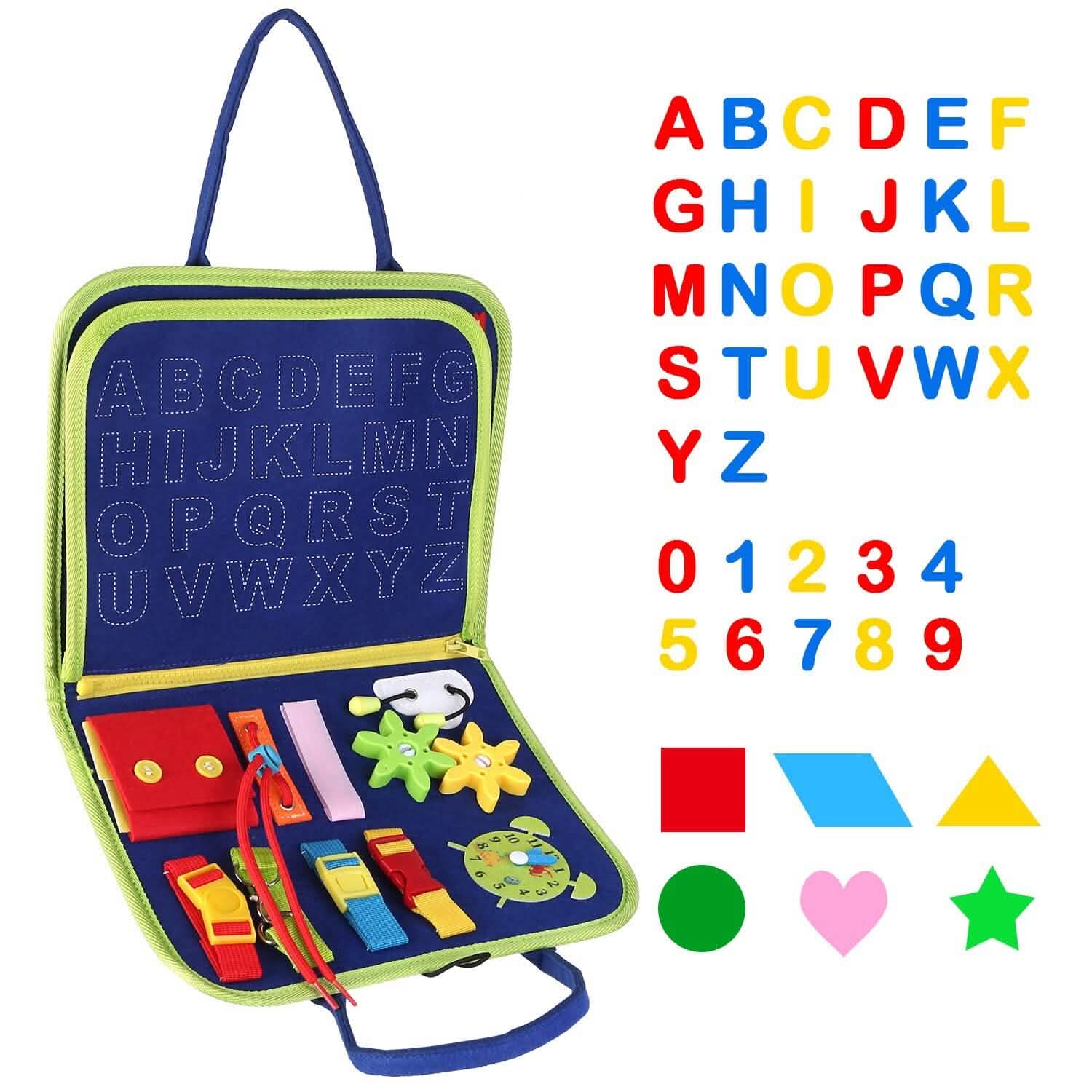 Kids Busy Board Sensory Activity Board Preschool Learning Toys DailySale