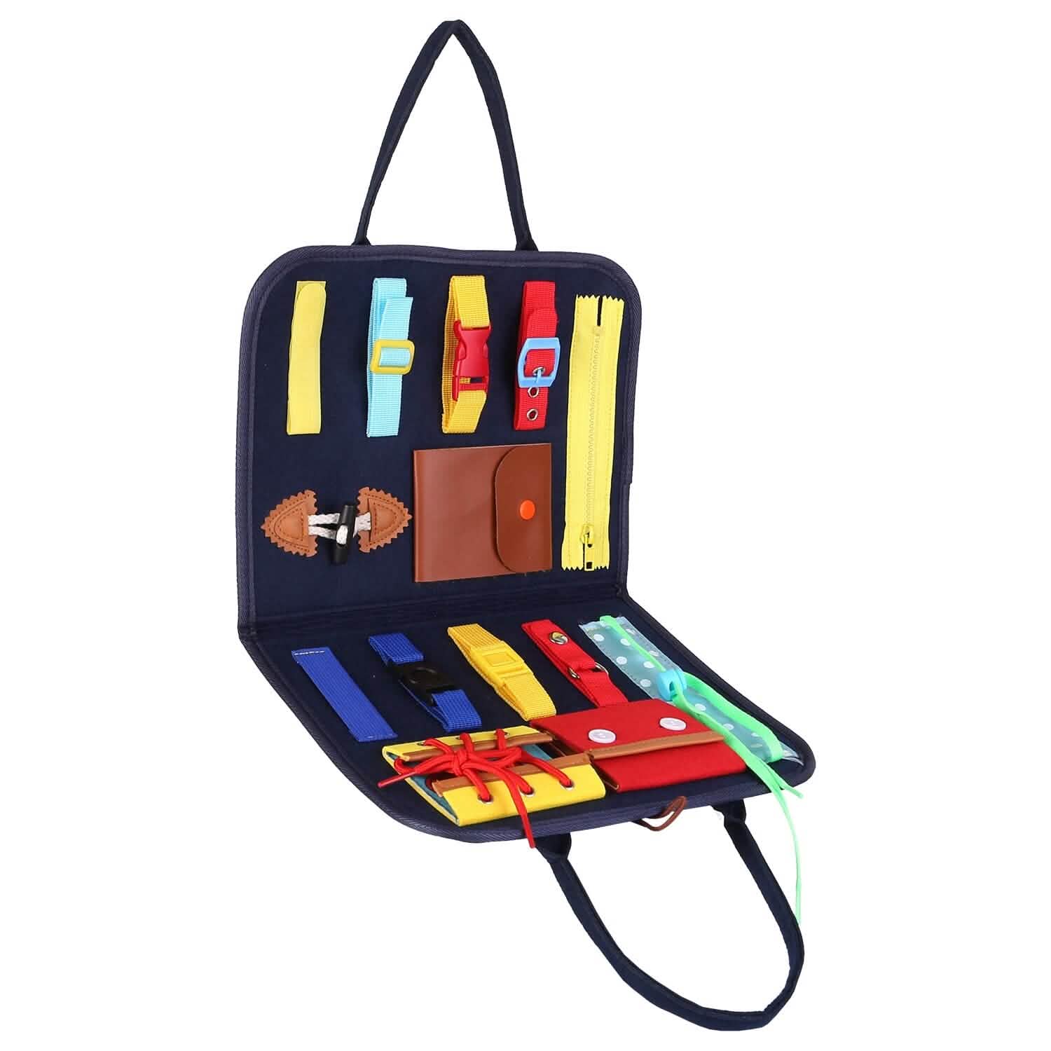 Kids Busy Board Sensory Activity Board Preschool Learning Toys DailySale