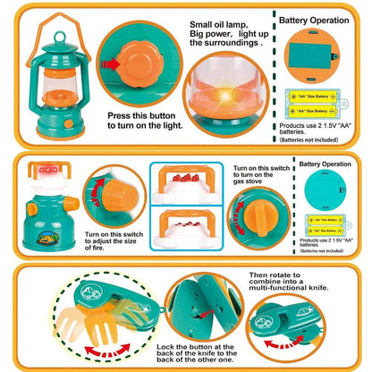 Kid’s Camping Tent Toy Set DailySale