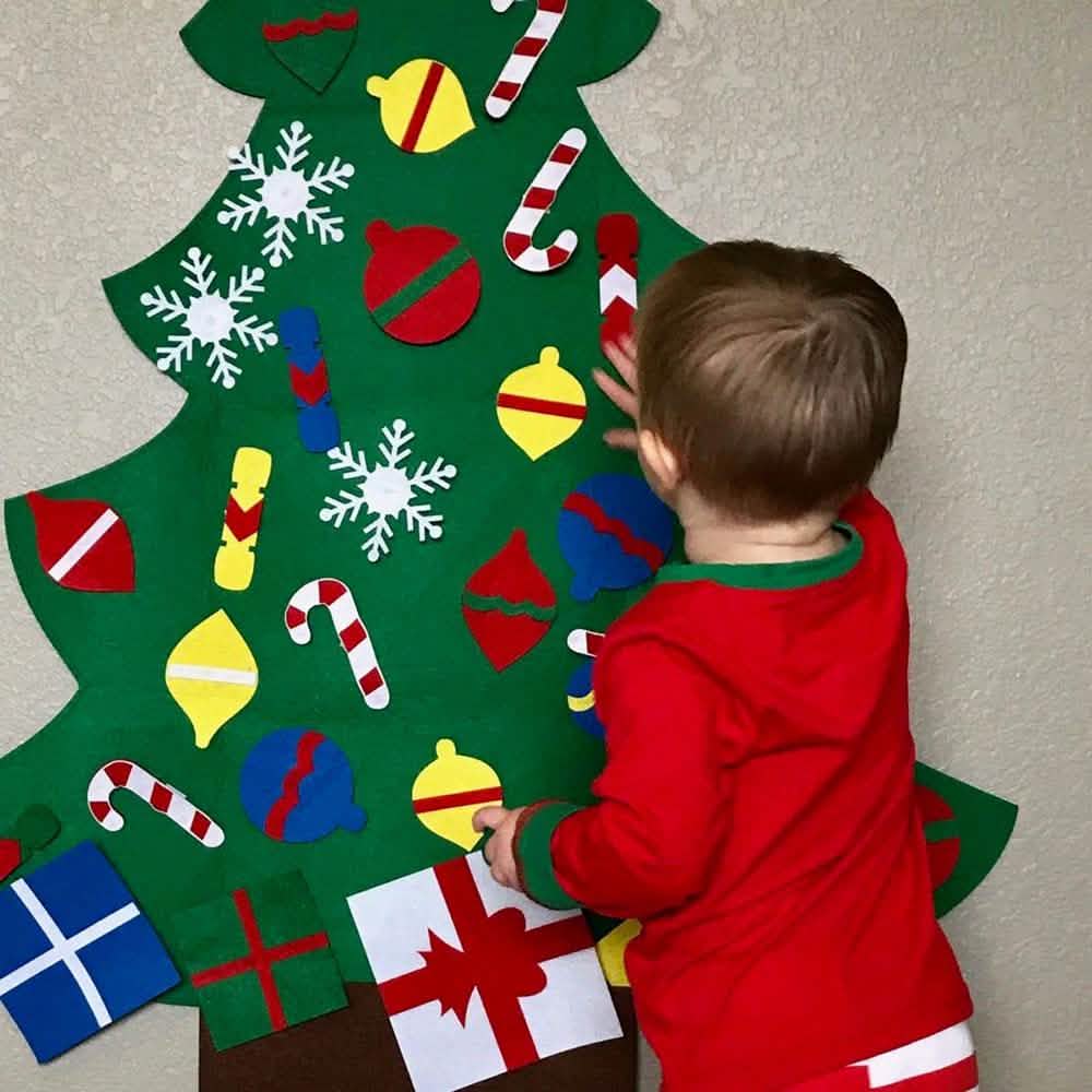 Kids Decorative DIY Felt Christmas Tree DailySale