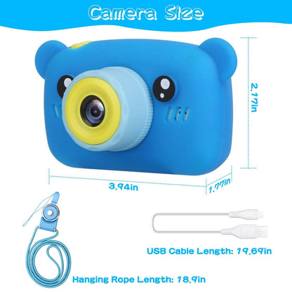 Kids Digital Camera with 2" Screen 4x Digital Zoom DailySale