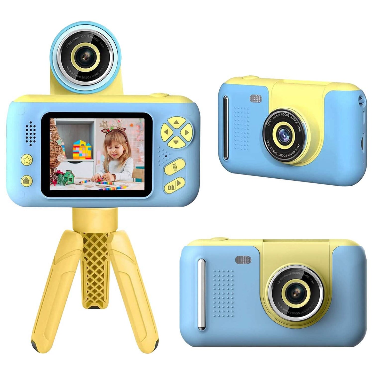 Kids Digital Camera with Flip Lens DailySale