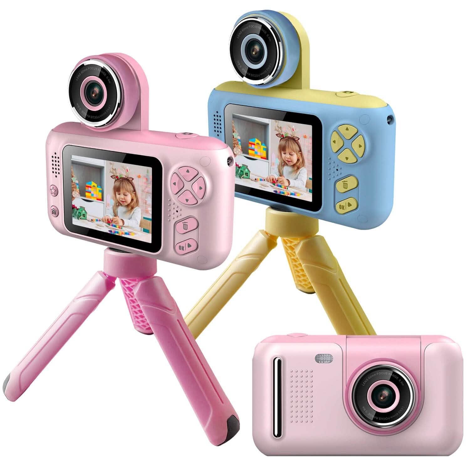 Kids Digital Camera with Flip Lens DailySale