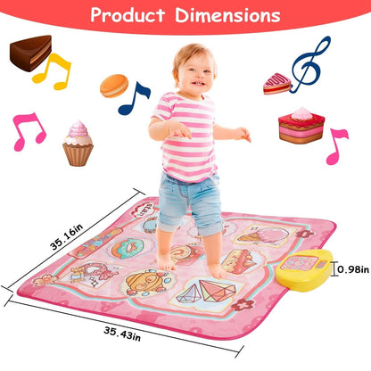 Kids Electronic Music Dance Pad with 6 Modes DailySale
