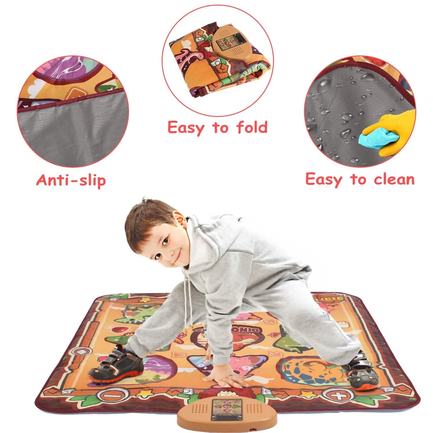 Kids Electronic Music Dance Pad with 6 Modes DailySale