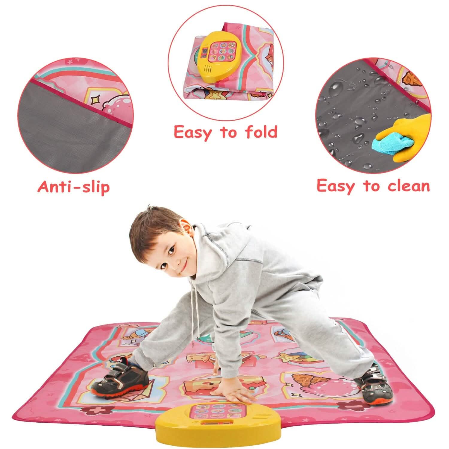 Kids Electronic Music Dance Pad with 6 Modes DailySale