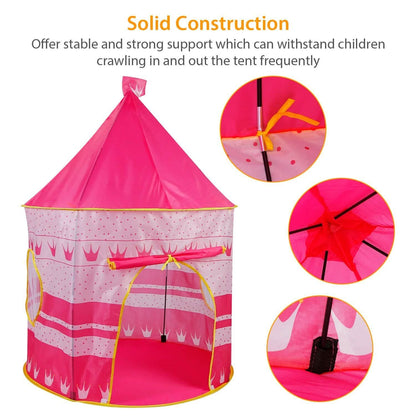 Kids Foldable Pop Up Play Tent DailySale