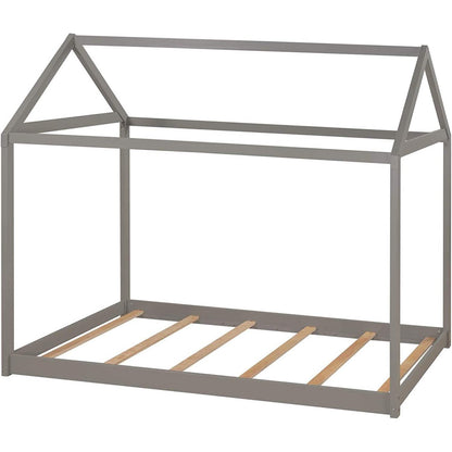Kids House Bed Frame Twin Floor Bed DailySale
