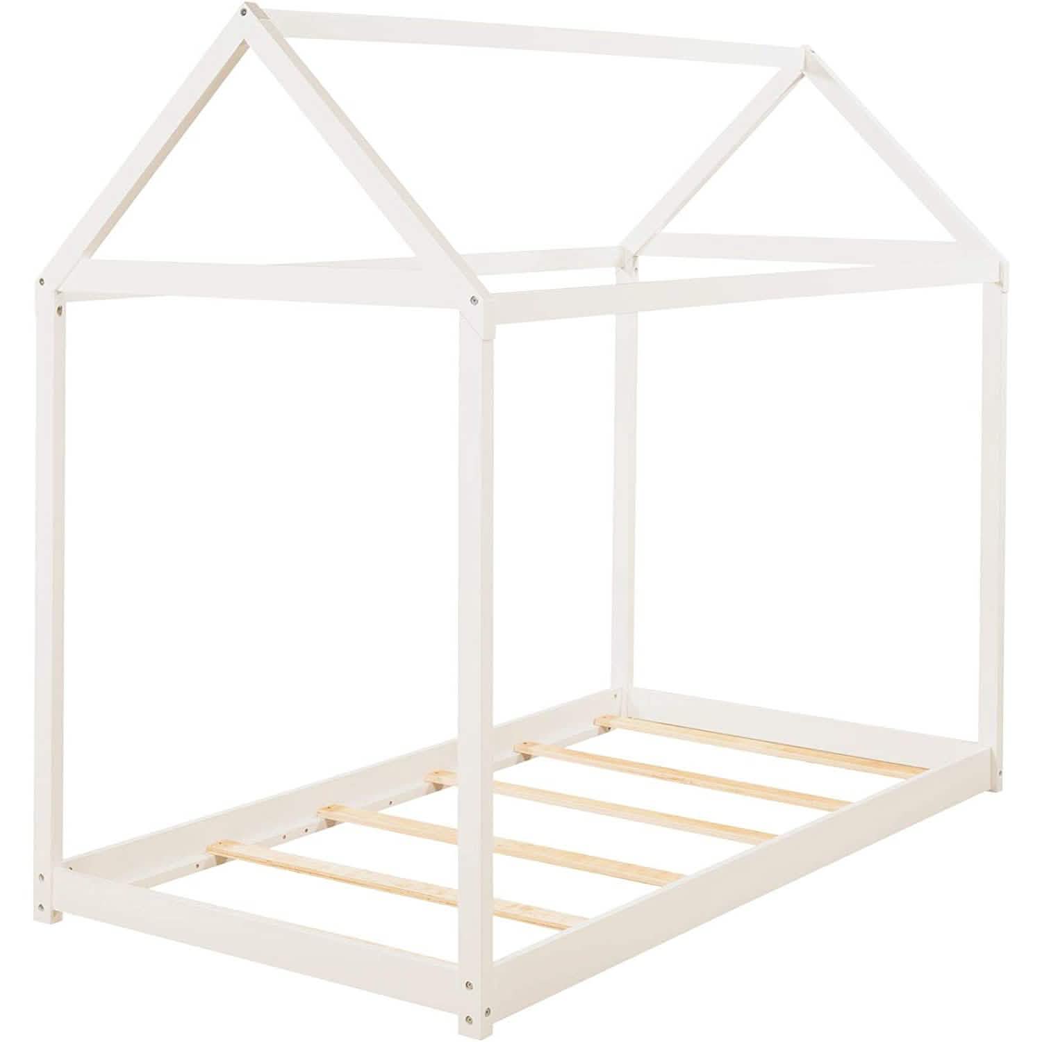Kids House Bed Frame Twin Floor Bed DailySale