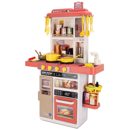 Kids Kitchen Play Set Interactive Pretend Kitchen Toys Cookware DailySale