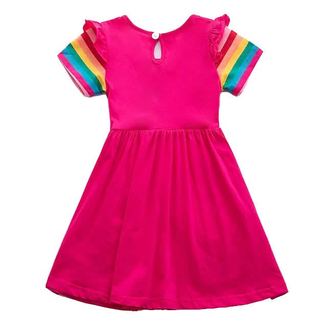 Kids Little Girls' Knee-length Short Sleeve Dress DailySale
