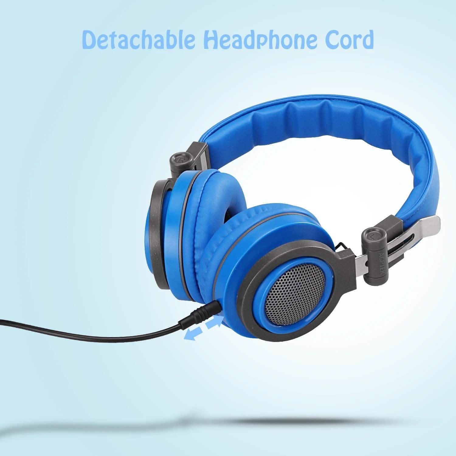 Kids Over Ear Wired Headsets with 85dB Volume Limit DailySale