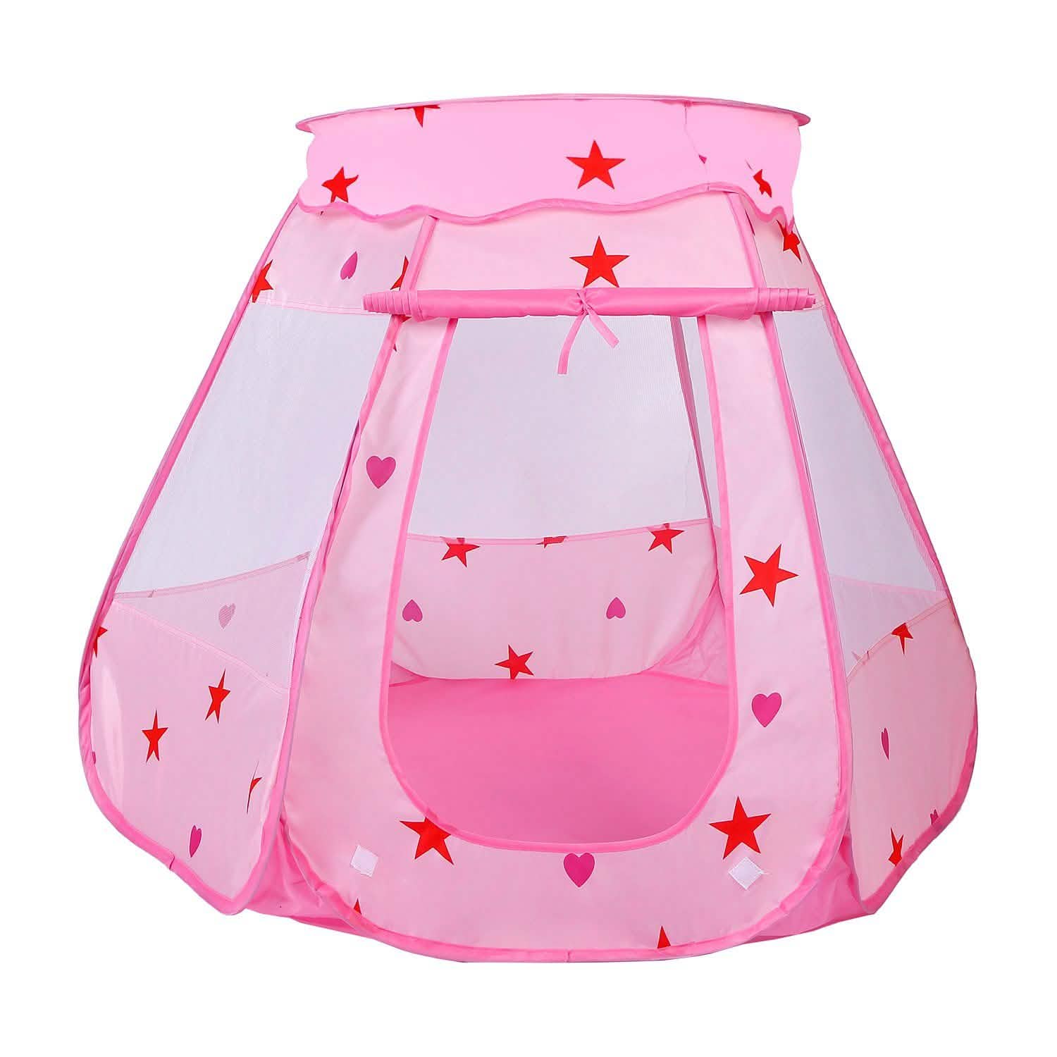 Kids Pop Up Prince Princess Toddler Play Tent DailySale