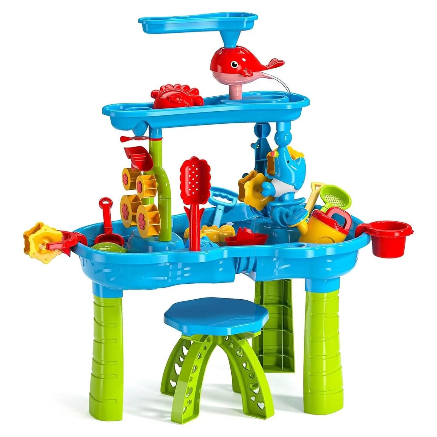 Kids Sand Water Table for 3-6 Years Old Sensory Exercise Friendship Building DailySale